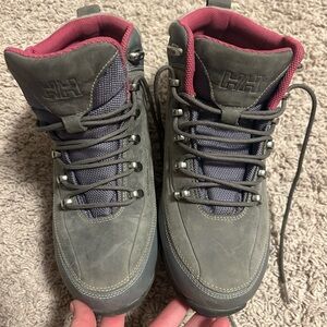 Helly Hansen Pink and Gray Hiking shoes size 8.5